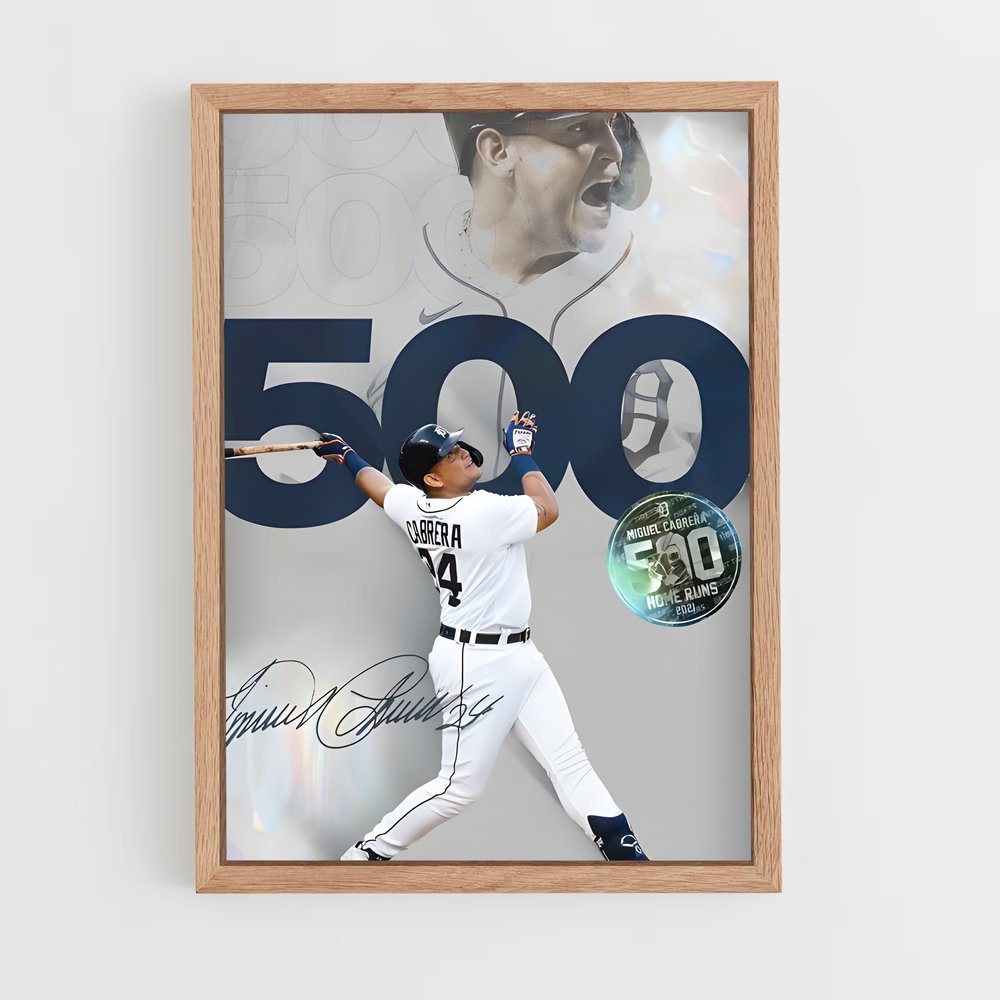 Poster La Puissance de Miguel – affiche Baseball (vue 4)